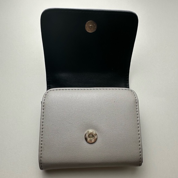 Marc New York Gray and Black Leather Wallet - Picture 7 of 7